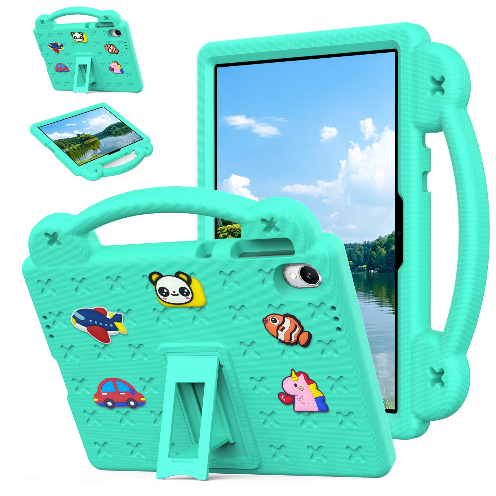 Cartoon EVA For Walmart Onn11inch Core Tablet 2026 Portable Shockproof Durable children Tablet Protecor Case with shoulder strap