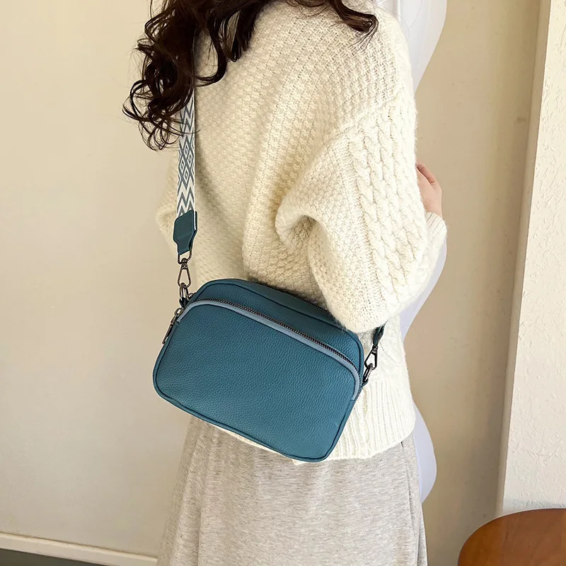 Cross-border new 2024 new fashion women\'s bag high-end simple and elegant single shoulder crossbody bag versatile retro small...