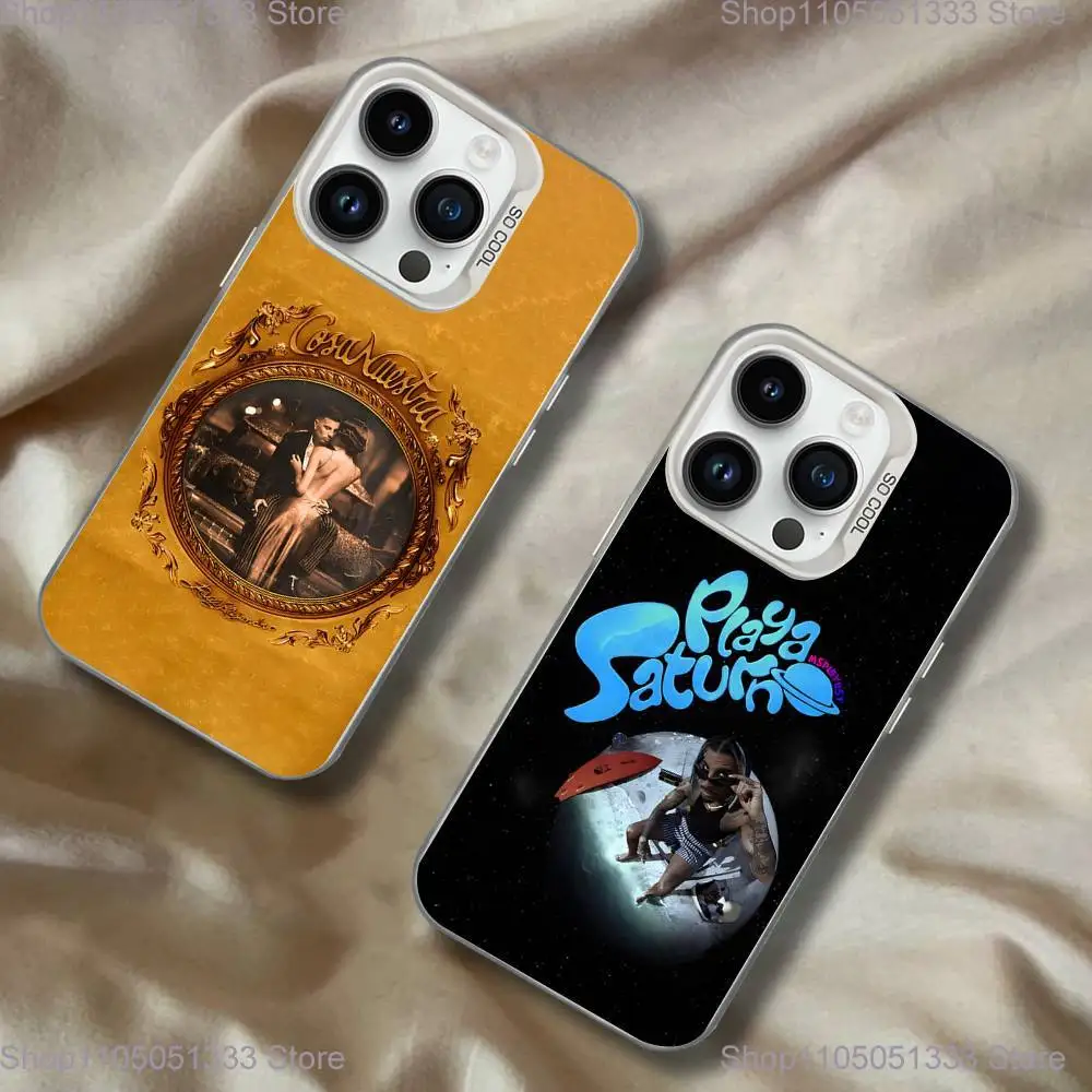 

Singer R-Rauw Alejandro Phone Case For iPhone 16,15,14,13,12,11,Pro,XS,Max,Plus,Mini,SE White Candy Matte Shockproof Cover