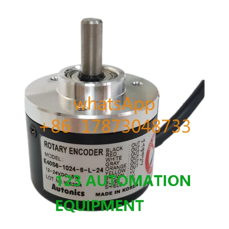 E40S6-1024 2000-6-L-24 Low Cost Incremental Rotary Encoder Miniature Delivery Date 60 Days