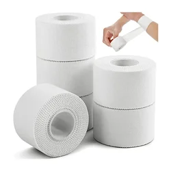 12.5/25/38/50mm Medical Waterproof Cotton Premium Adhesive Tape Sport Binding Physio Muscle Elastic Bandage Strain Injury Tape
