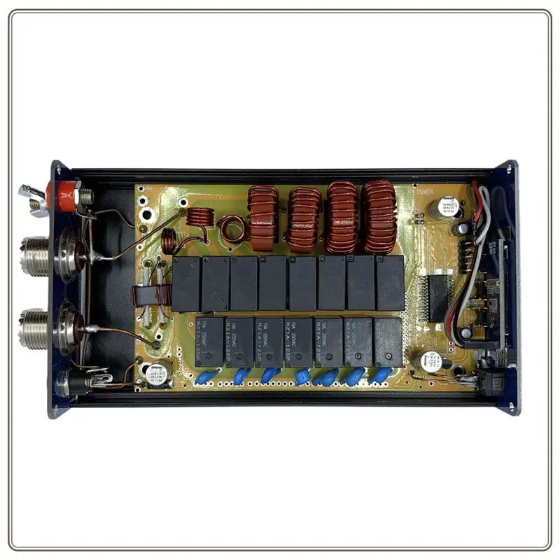 Affidabile-ATU-130 Sintonizzatore automatico per antenna 150W 3,5-54Mhz Sintonizzatore per antenna a onde corte Sostituisci ATU-100 ATU100 PIC18F2520,ATU-130 150
