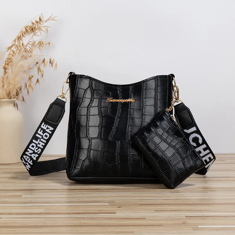 Bolso de hombro personalizado para mujer, bandolera informal de alta calidad, versátil, de lujo, estilo clásico, exquisito