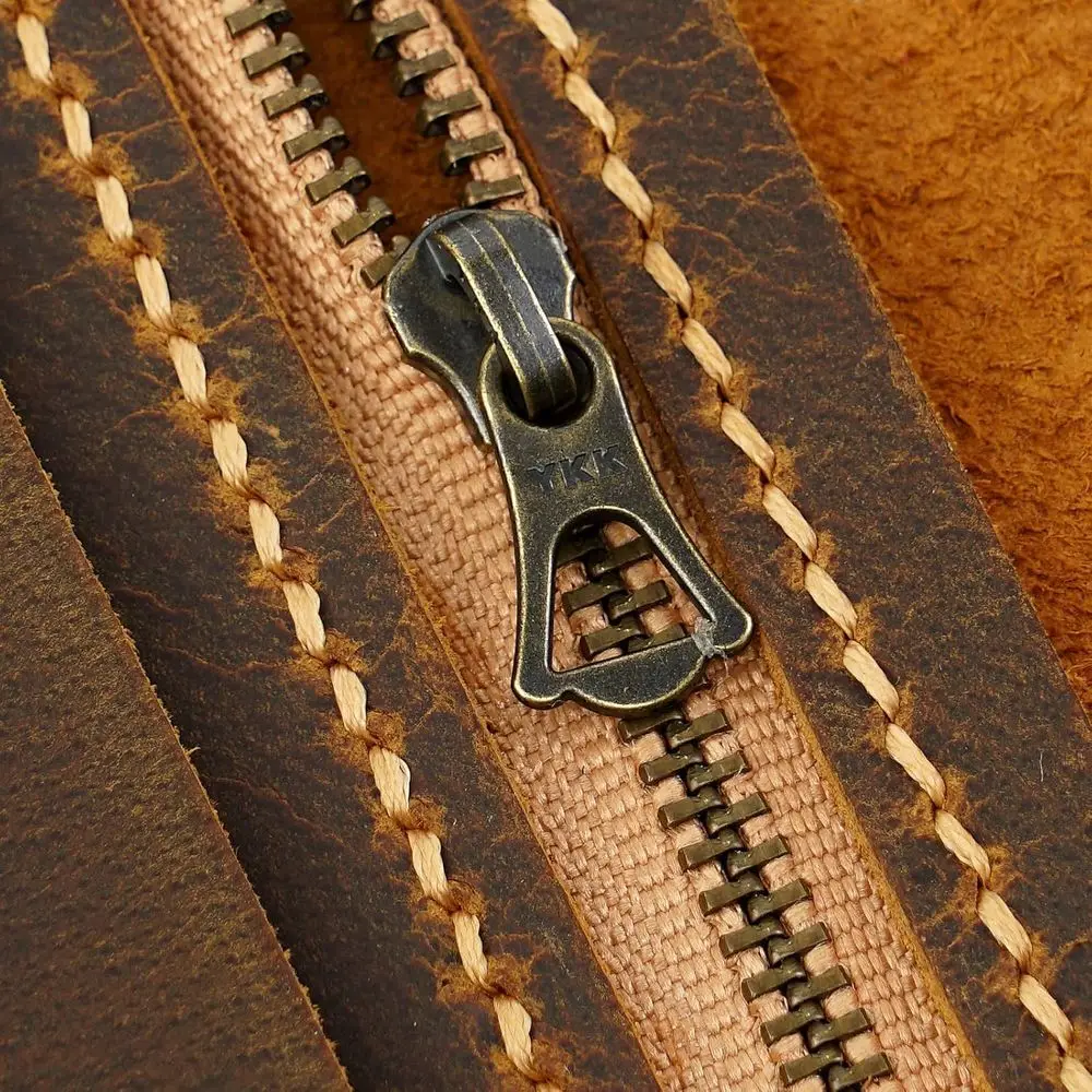 Planejador de fichário A5 de couro marrom, diário recarregável, caderno, fichário, presente personalizado para homens, liderança e cliente corporativo