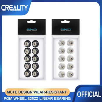 Creality 공식 POM 휠 플라스틱 풀리 Ender-3/V2/Ender-3 S1/CR-10 시리즈 3D 프린터 부품용 선형 베어링 기어 Perlin