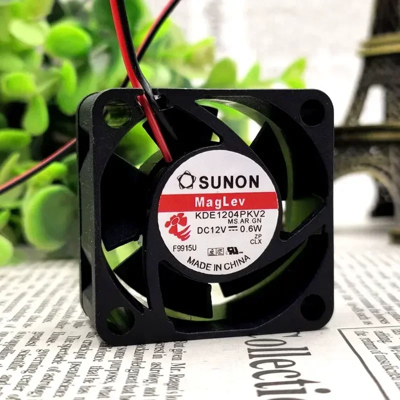 New SUNON KDE1204PKV2 12V 0.6W 4020 4CM Maglev Silent Cooling Fan for Electronics