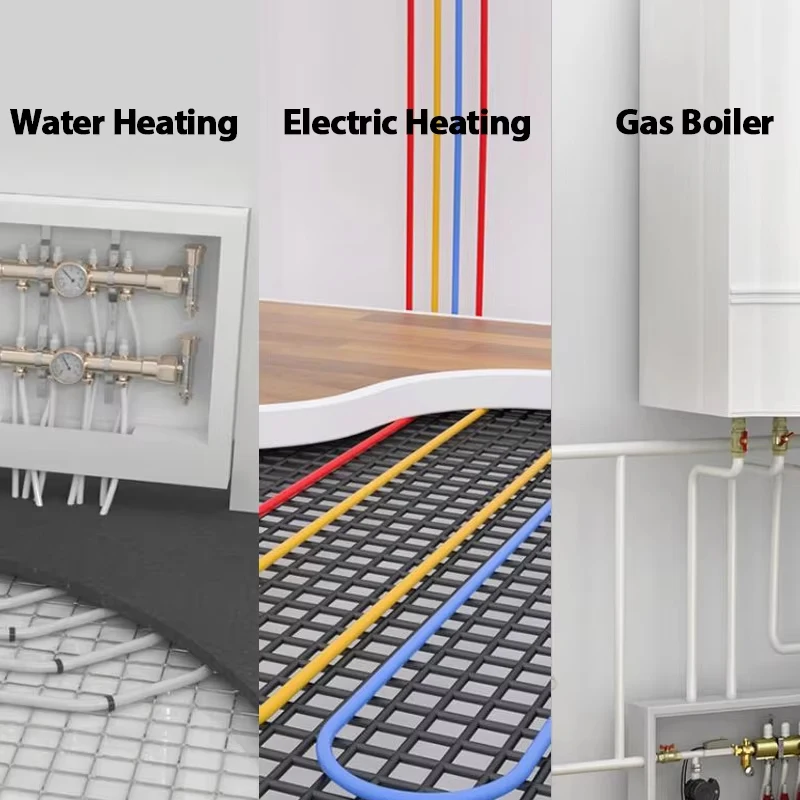 WiFi Smart Underfloor Heating Thermostat 16A 7×24H Programmable Schedule Energy‑Saving Mode Work With Alexa Google Smart Life