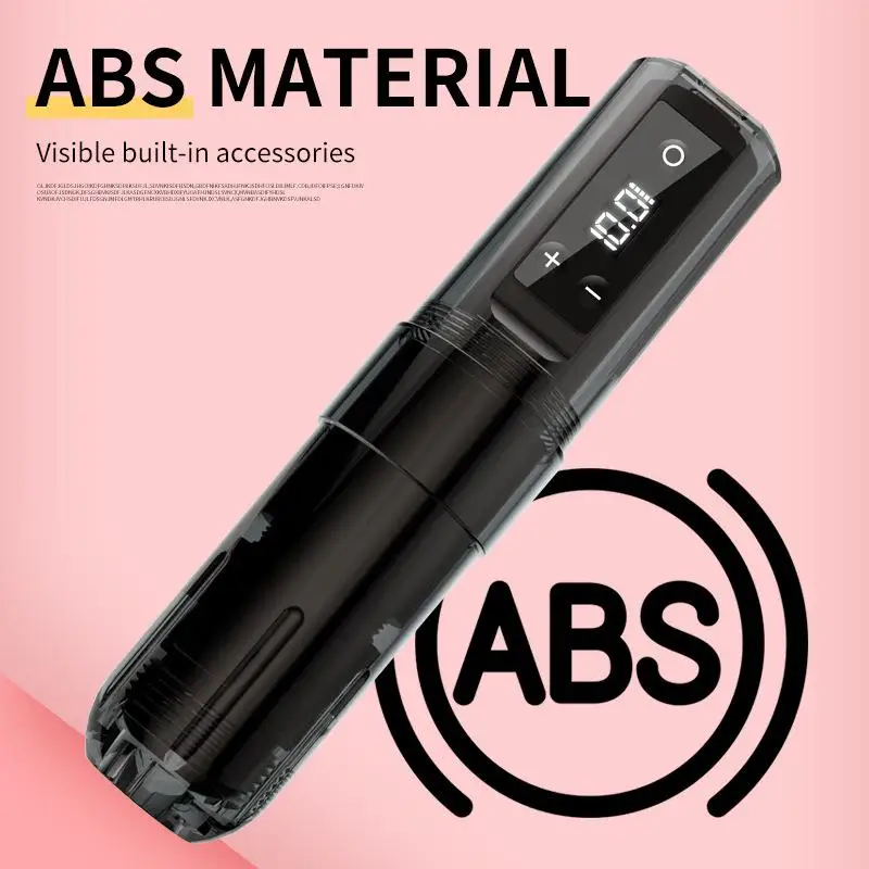 High-Efficiency Wireless Tattoo Pen 3.5mm Stroke Tattoo Machine with 1600mah Battery Portable for Permanent Makeup and Supplies