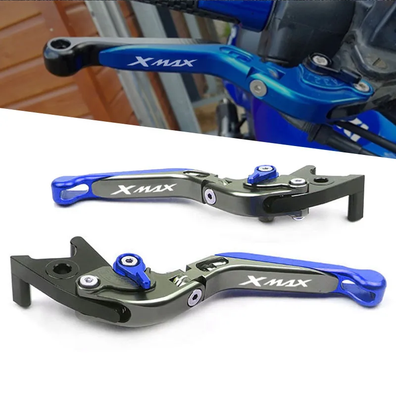 

Motorcycle Folding Extendable Brake Clutch Levers Fit For XMAX 250 300 400 XMAX300 XMAX400 XMAX250 2016-2017