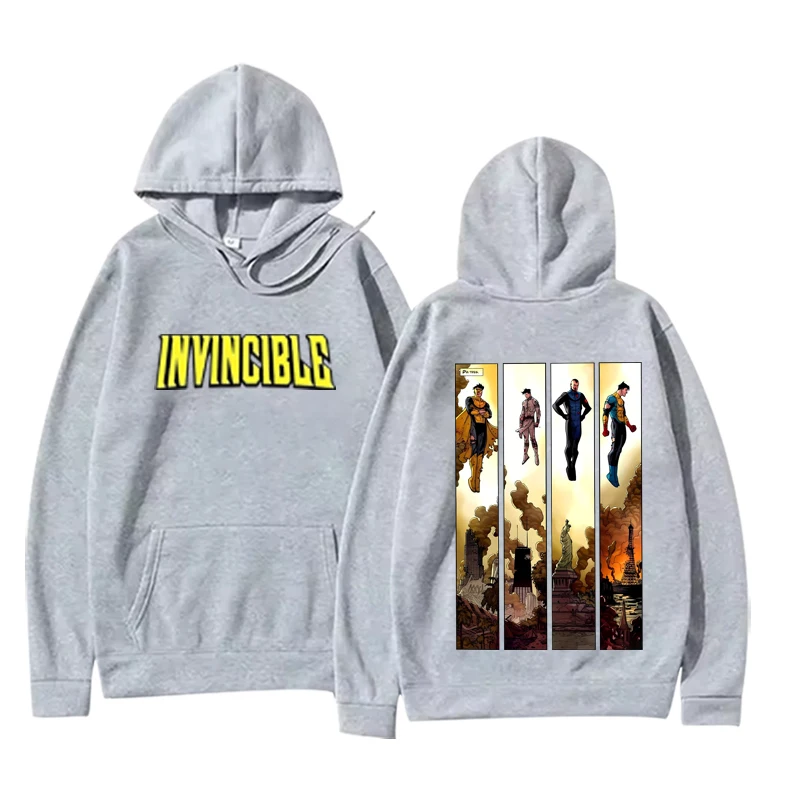 البديلات التي لا تقهر الراحة اللون الذي لا يقهر مقابل الفتح هوديي الرجال النساء خمر طويلة الأكمام الشارع الشهير فضفاض المتضخم للجنسين #5