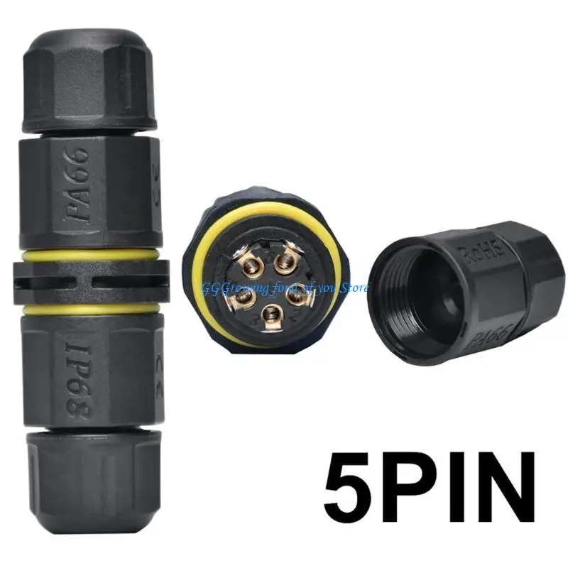 H9EB LED Light Junction Box Joint External Sleeve Couplers M20 Cable Connector IP68