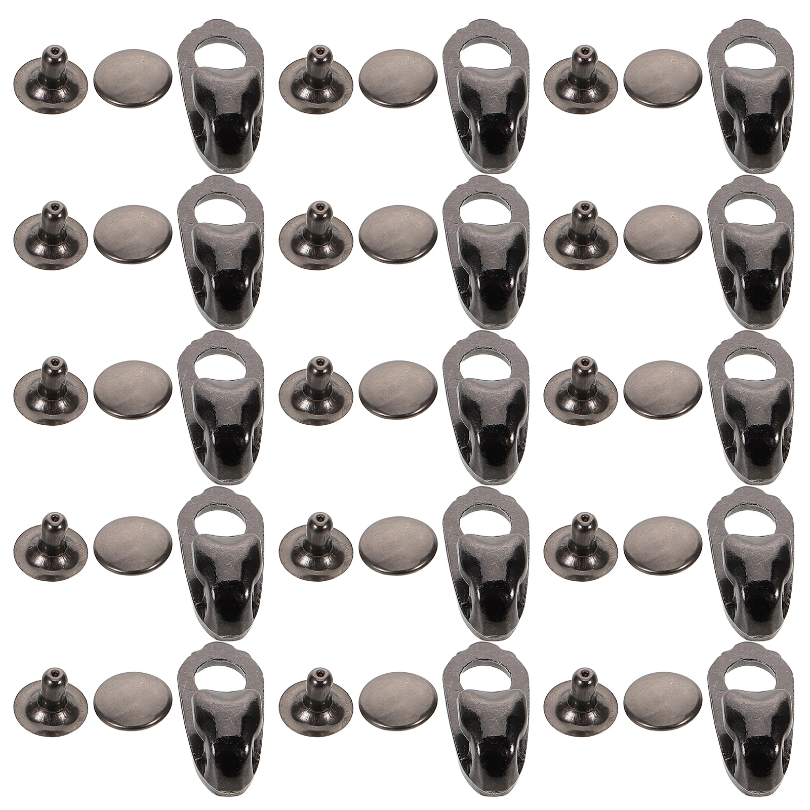 

20pcs Shoe Lace Buckle Boot Hooks Hiking Camping Repair Hardware Outdoor Durable Easy Install Antislip