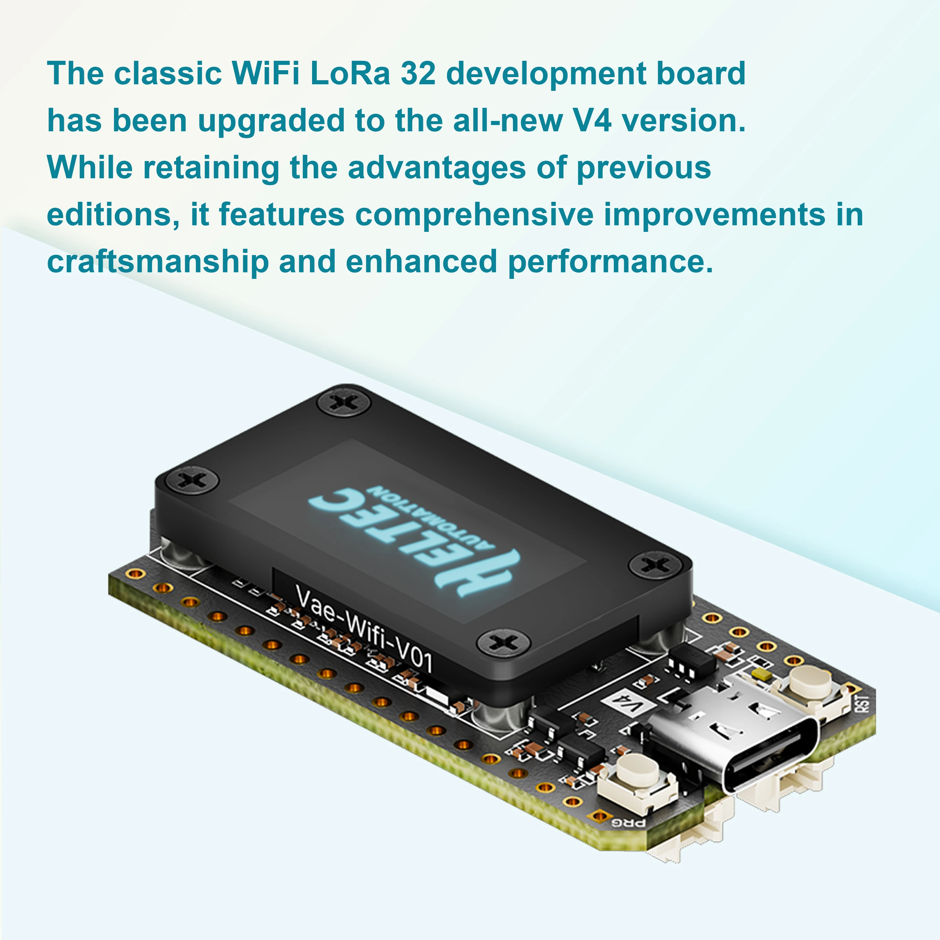 Heltec Meshtastic Heltec V4 LoRa 32 V4.3 Dev-Board GPS ESP32S3 SX1262 BLE LoRaWAN 0.96 inch OLED For Arduino IoT