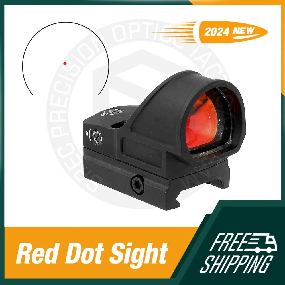 

SPECPRECISION MOTAC Sight RDP 1x26mm Reflex 3MOA Red Dot Sight Reflex Sight with shake-to-wake By 6061-T6 Aerospace Aluminum