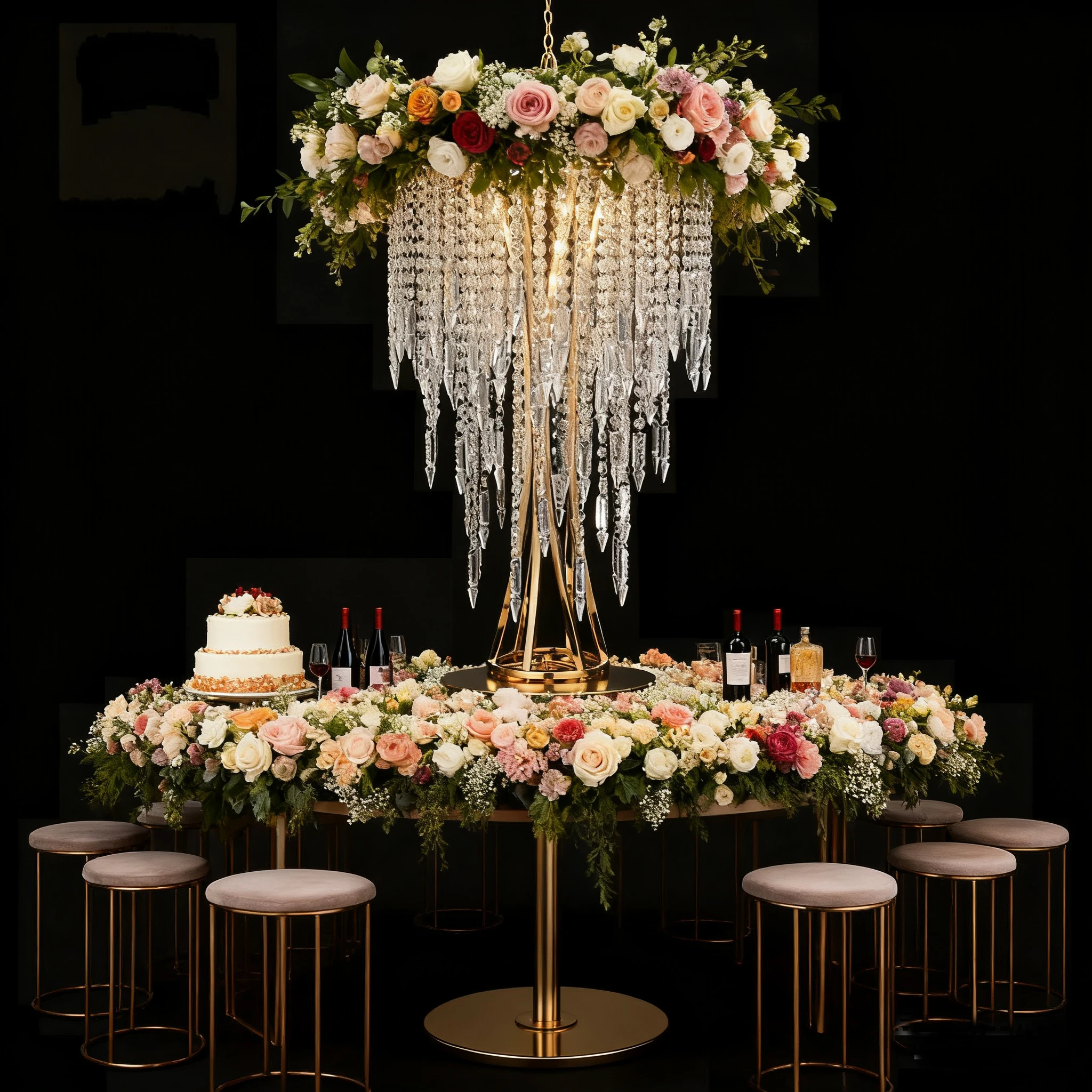 

10 шт. f30 4 акриловая подставка для цветов, центральная часть свадебного стола с подвеской, дорожный свинец, свадебный декор для входа, реквизит для дорожки ivy183