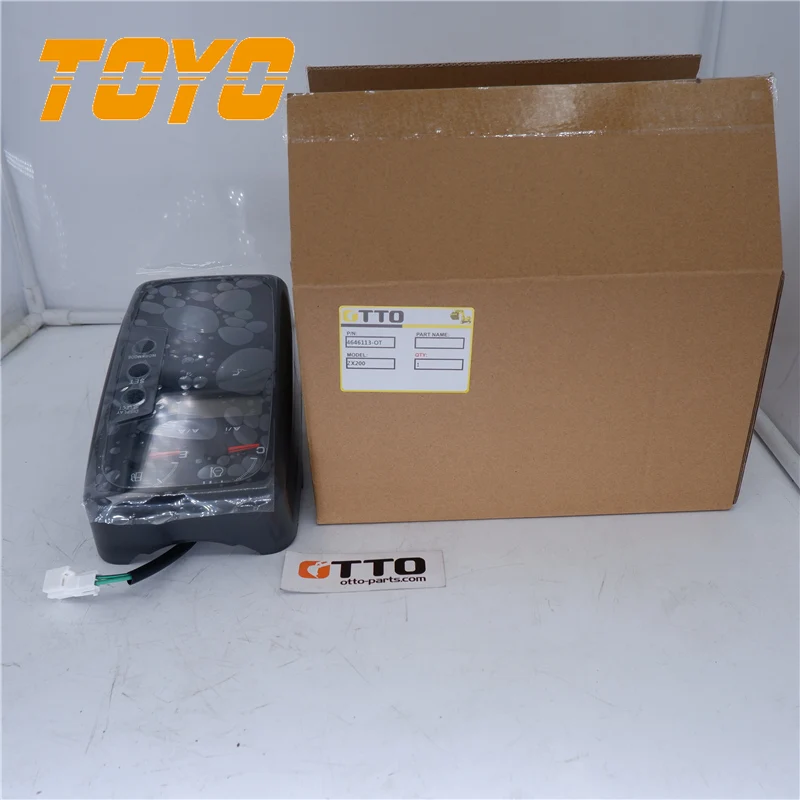 SUKU CADANG TOYOOEM 4646113 Panel ToyoMonitor Cocok untuk Hitachi ZAX200-1 ZAX240-1 ZX330-1 Suku Cadang Excavator Toyo dengan Garansi 12 Bulan