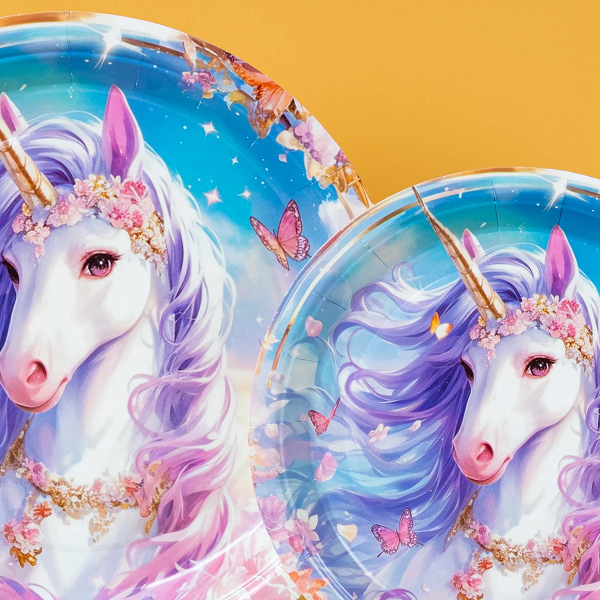 Unicorn Disposable Paper Plate - огляд і ціна Party Supplies
