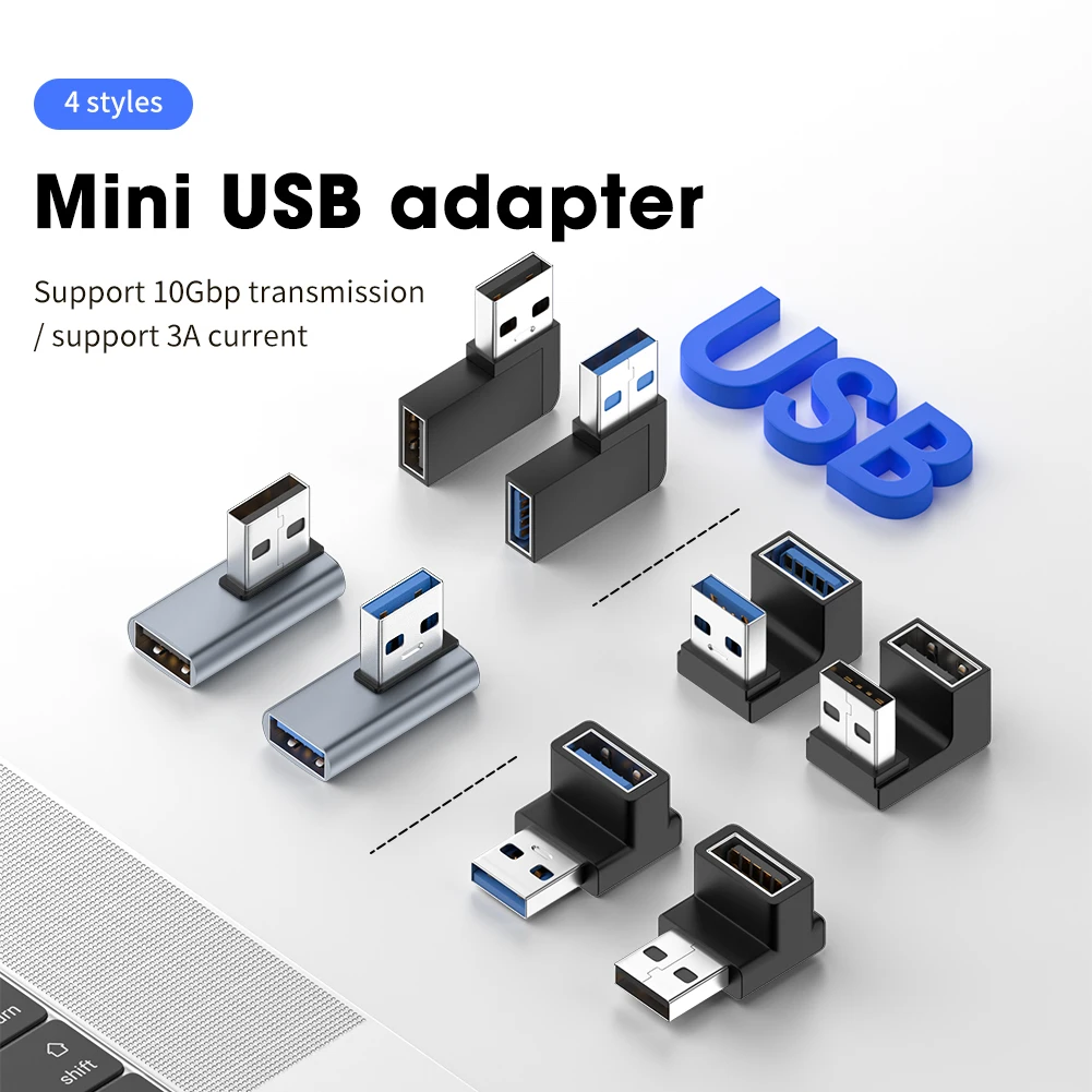 

OTG Type C Adapter USB C Male to Type C Female Connector OTG Converter UsbC Charging Splitter Male Female Adapters for Macbook