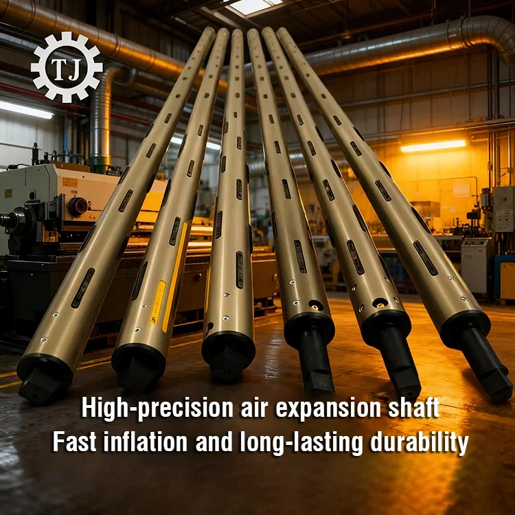 Fornecimento de fábrica TLF Adaptador de eixo de ar flexível de 3 a 6 polegadas com componentes de núcleo de aço rígido para máquinas de impressão