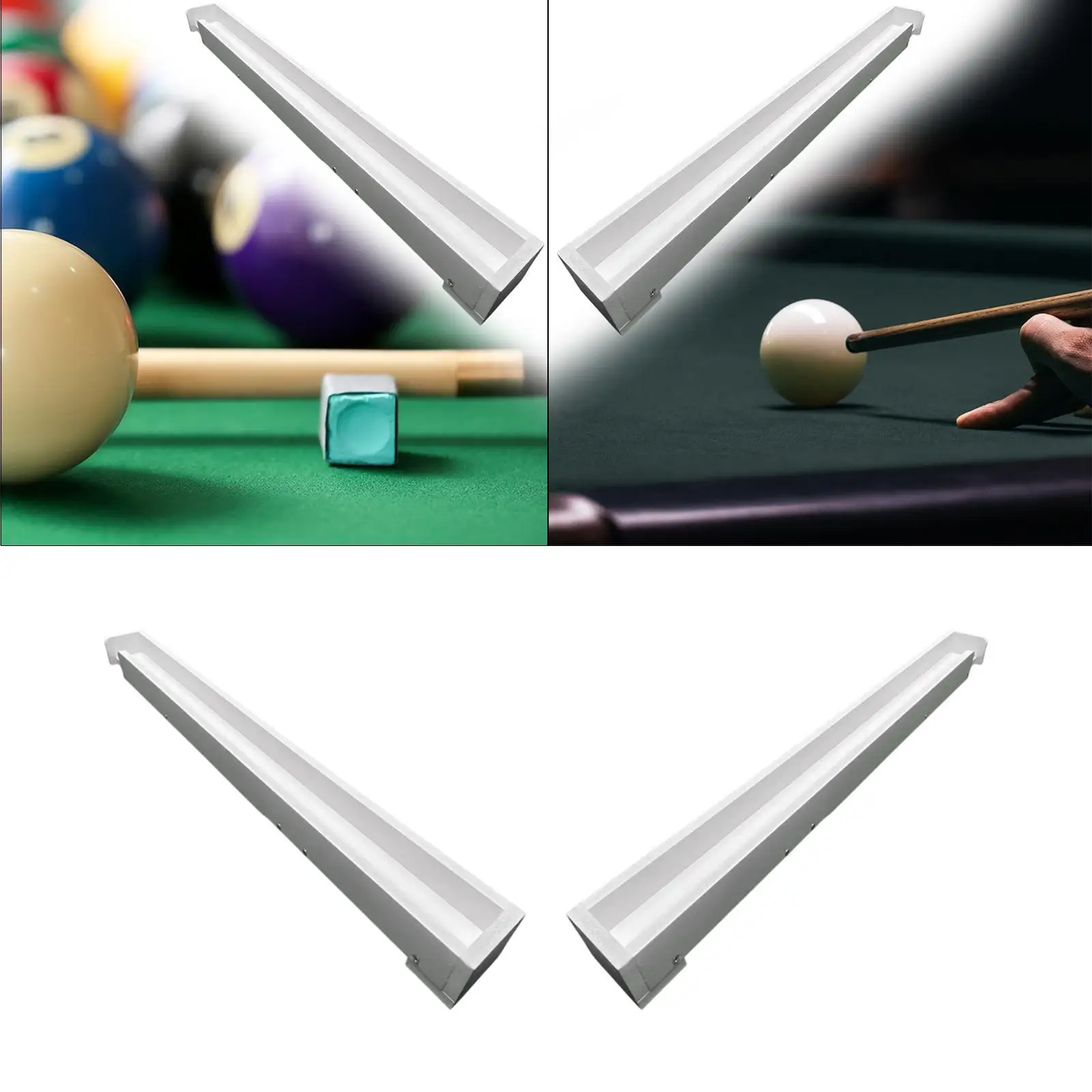 Efficient Billiard Stroke Training Ball Rack PVC Aiming Helper Snooker Practice Accessory for Table Setup