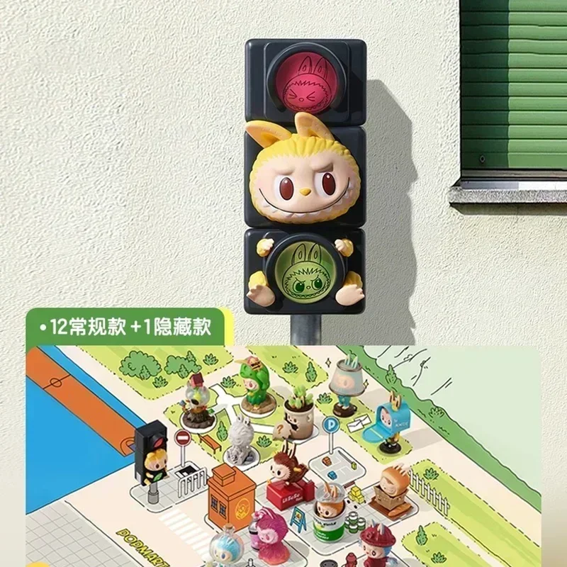 Echt De Monsters Can't See Me Series Made Labubu Blind Box Cartoon Decor Speelgoed Myster Box Volwassen Kawaii Verjaardag Speelgoed Geschenken