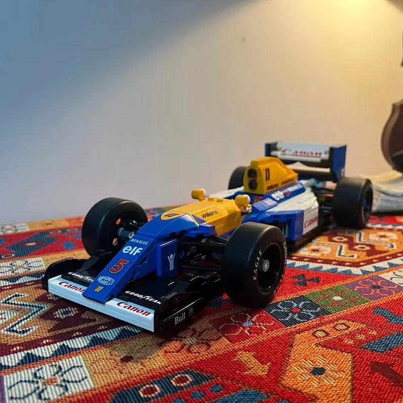 

2025NEW 799Pcs Williams Racing FW14B Nigel Mansell Mechanical Group Bricks Assembly Model Toy Adults Gift Collection