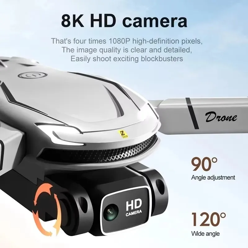 ل Xiaomi الطائرة بدون طيار 8K 5G GPS المهنية HD التصوير الجوي طائرات التحكم عن بعد HD كاميرا مزدوجة كوادكوبتر هدايا الأطفال