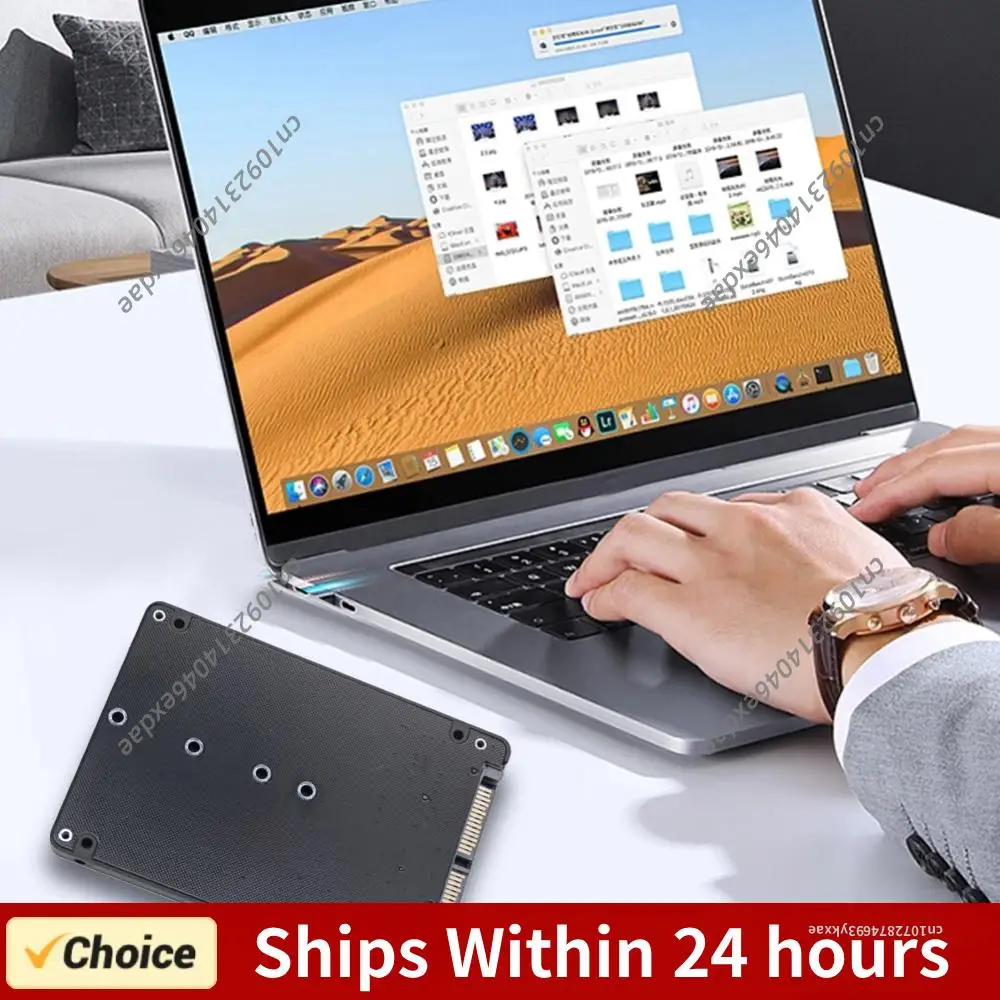 M.2 NGFF SSD To SATA3 External Hard Drive Box 6Gbps Hard Disk Adapter Board Dual-Use M.2 NGFF To SATA3.0 Adapter Card for PC