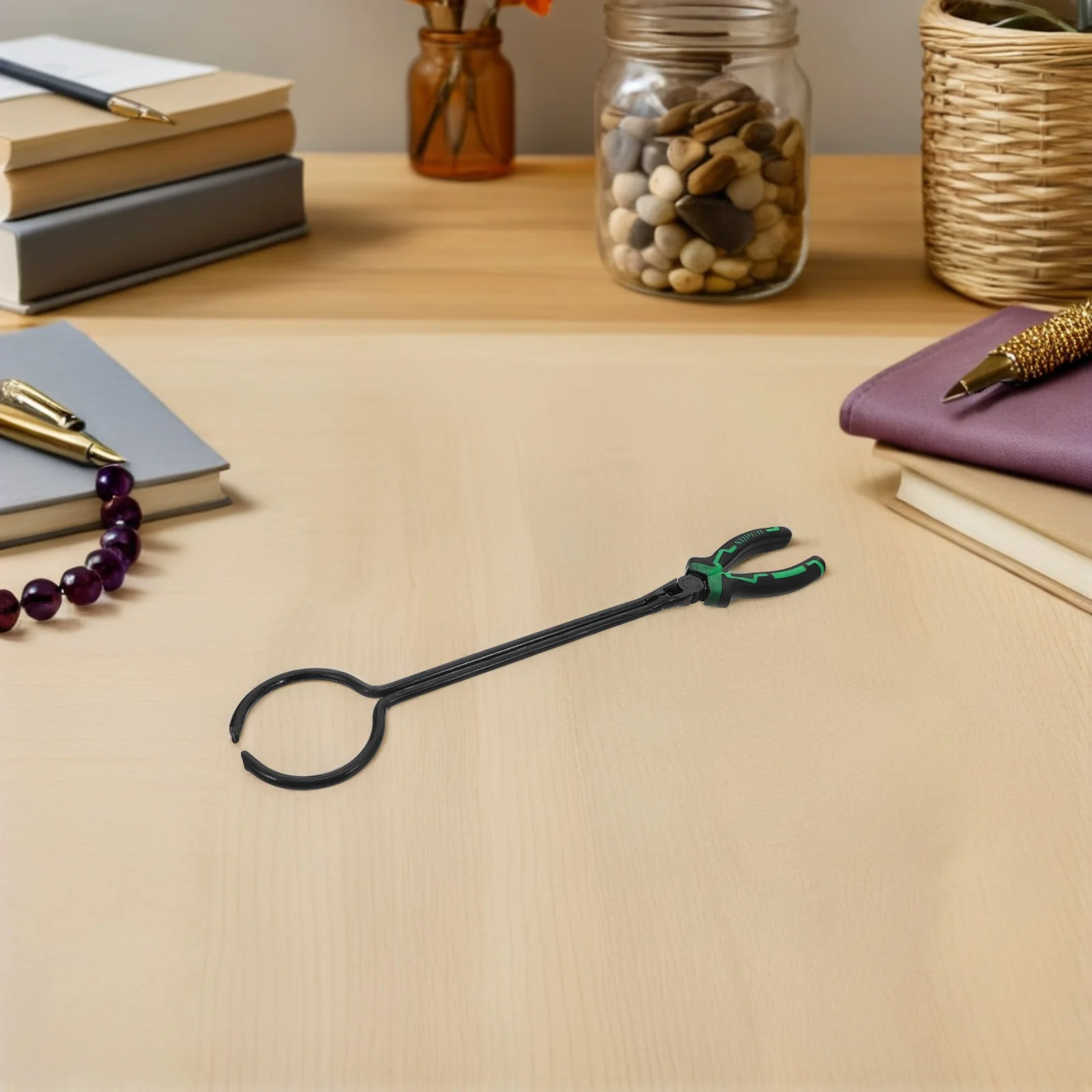 

Crucible Tongs Circle Clamp Coated High Temperature Resistant For Jewelry Casting Metal Smelting Lab Chemical Crucible Clamps