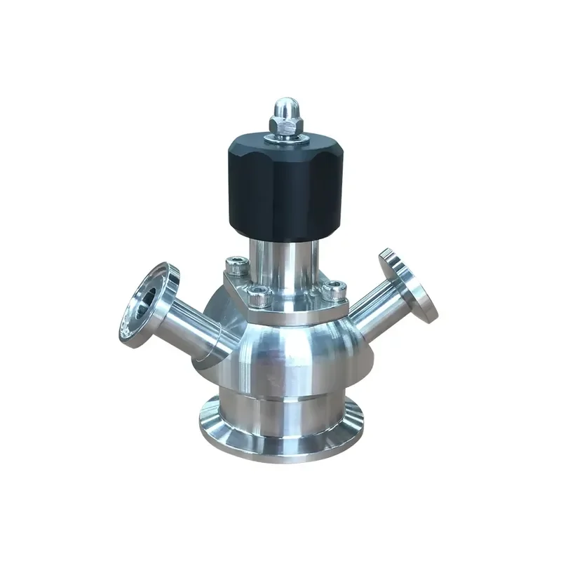 Advanced Sanitary Aseptic Stainless Steel Sampling Valve Manual Power Diaphragm Water Media Sampler