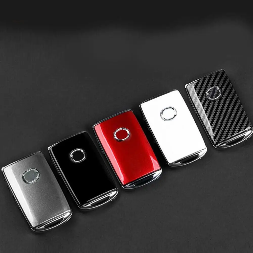 Car Key Case Cover ABS Plastic Replacement Style Protector Shell For Mazda 3 Axela 2020 BP Accessories CX-30 2020 2021