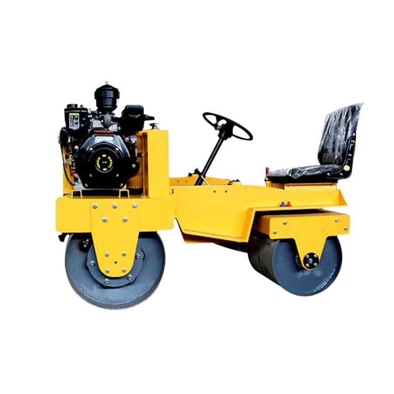Smooth Drum Road Roller High Capacity Compaction Machine for Sale