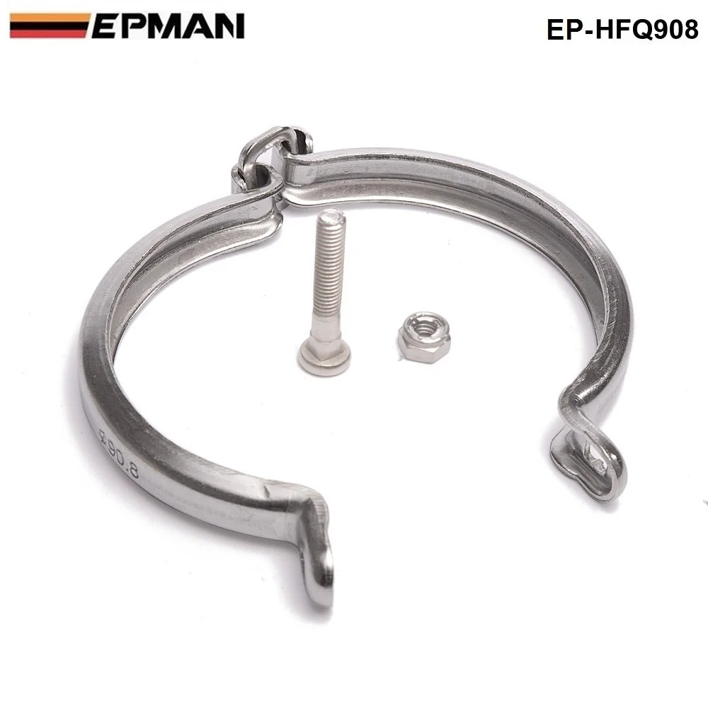 EPMAN For Mitsubishi TD05 TD06 Turbocharger Turbo V-band Clamp Set 90.8mm EP-HFQ908
