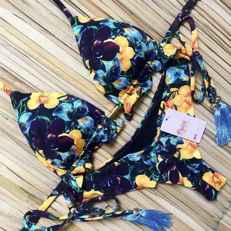 Swimsuit Floral Vintage Bikini New Sexy Swimsuit