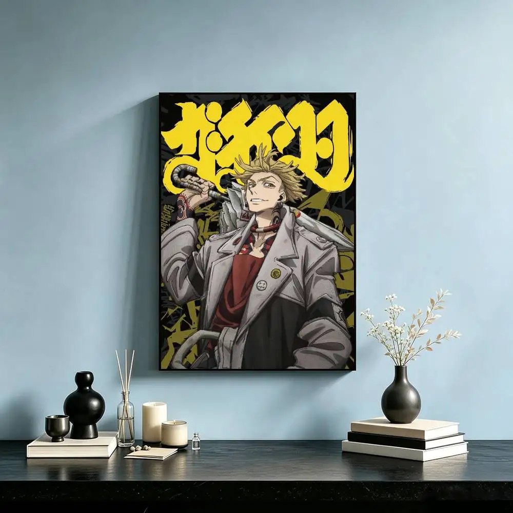 Anime G-Gachiakuta E-Enjin  Poster High Quality Dorm Living Room Aesthetic Wall Decoration Painting Stickers Gift