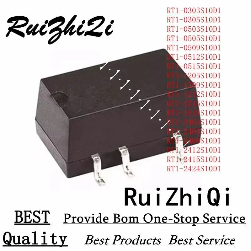 Lote de 10 unidades de RT1-0303S10D1, RT1-0305S10D1, RT1-0503S10D1, RT1-0505S10D1, RT1-0509S10D1, RT1-0512S10D1, dc/dc