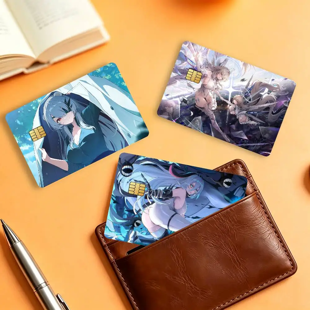 Game C-chaos Z-zero N-nightmare Waterproof Card Stickers For Credit Cards Debit Cards And Transit Cards 4pcs
