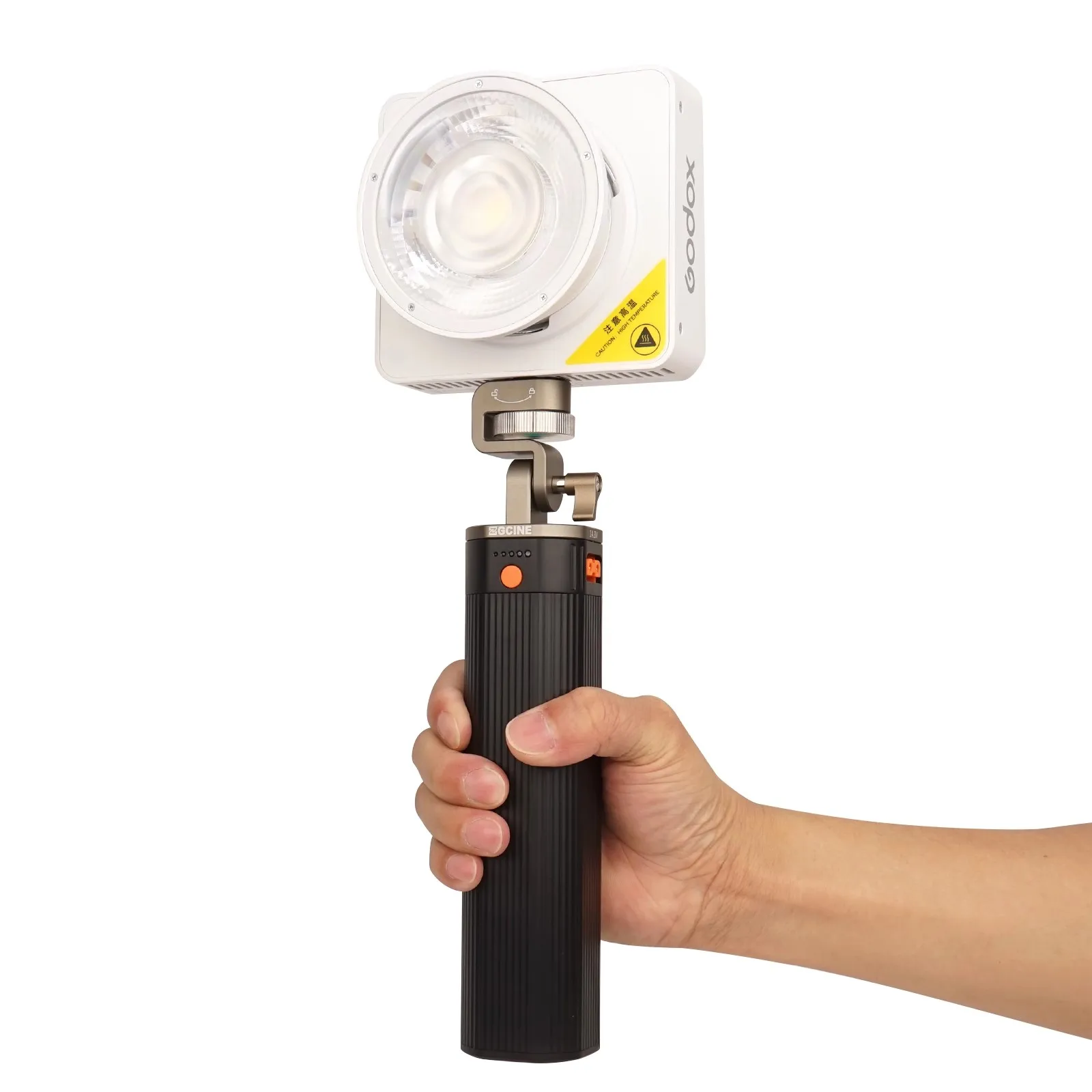 

ZGCINE H90Pro Power Supply Handle D-TAP/PD Input D-TAP/USB-C Output 14.8V 6000mAh 88.8Wh For Photography Light LED Video Lights