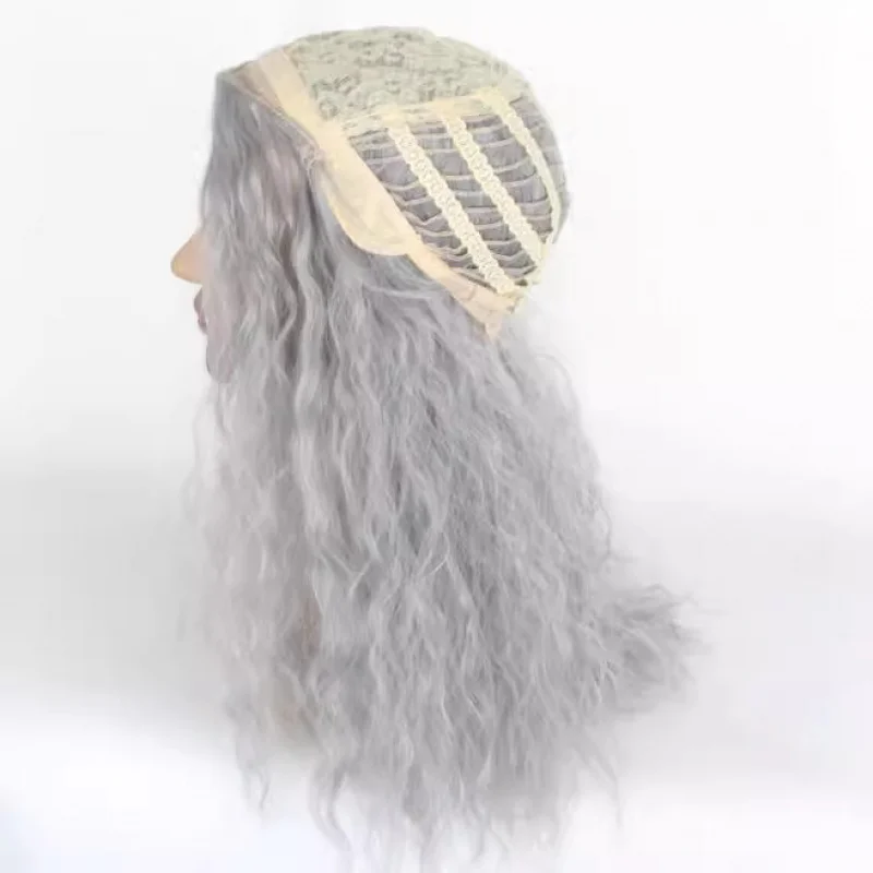 الأوروبية والأمريكية MencosWig الحب والرعد ثور شعر طويل مجعد TheHalloweeneddie munsonWig #4