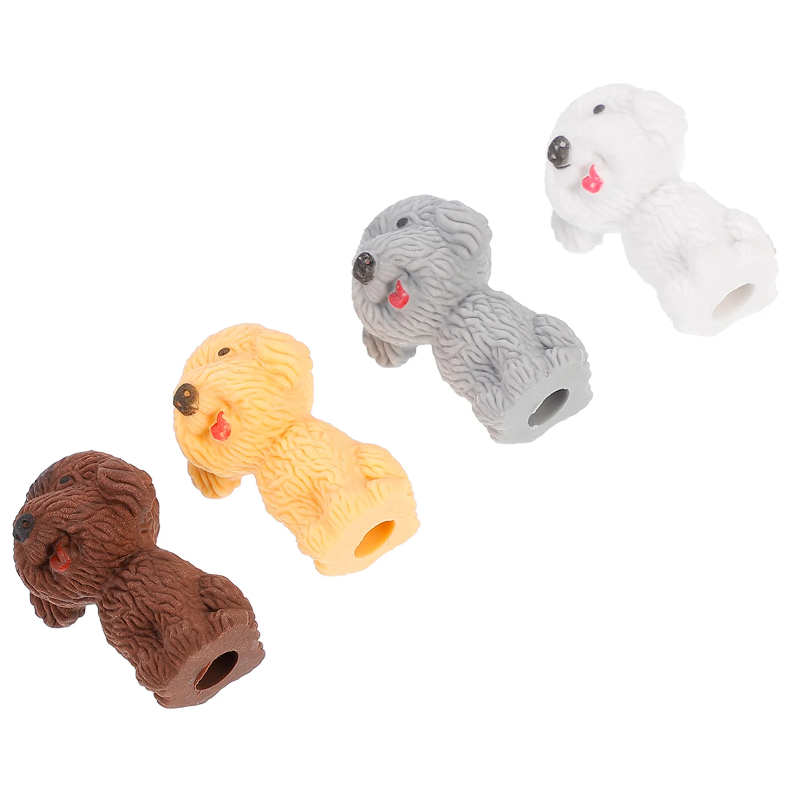 

20Pcs Dog Pencil Erasers Mini Rubber Eraser for Students Kids Classroom Office Random Color Stationery Pencil Eraser