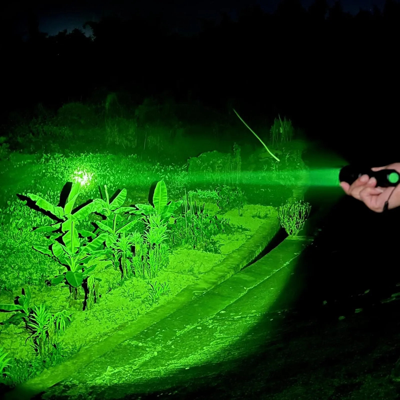 UltraFire GC20 Pro 20W Green Hunting Flashlight 2200LM 1750M Long Range Powerful LED Tactical Torch Night Vision Predator Lights