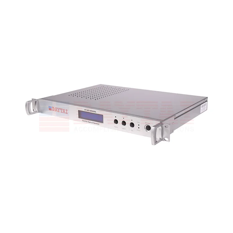 CATV  Optical Fiber Satellite Transmitter and Receiver