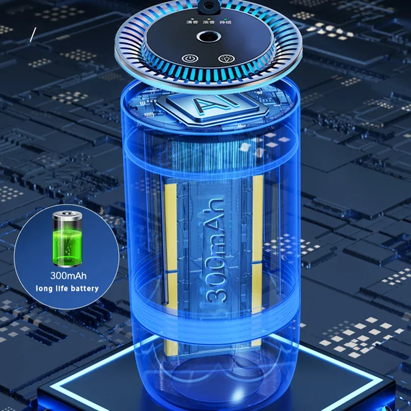 Difusor de Aroma inteligente para coche, cielo estrellado con lámpara de ambientador, difusor de aromaterapia con aceite esencial de 50ml, distribución de olores para el hogar