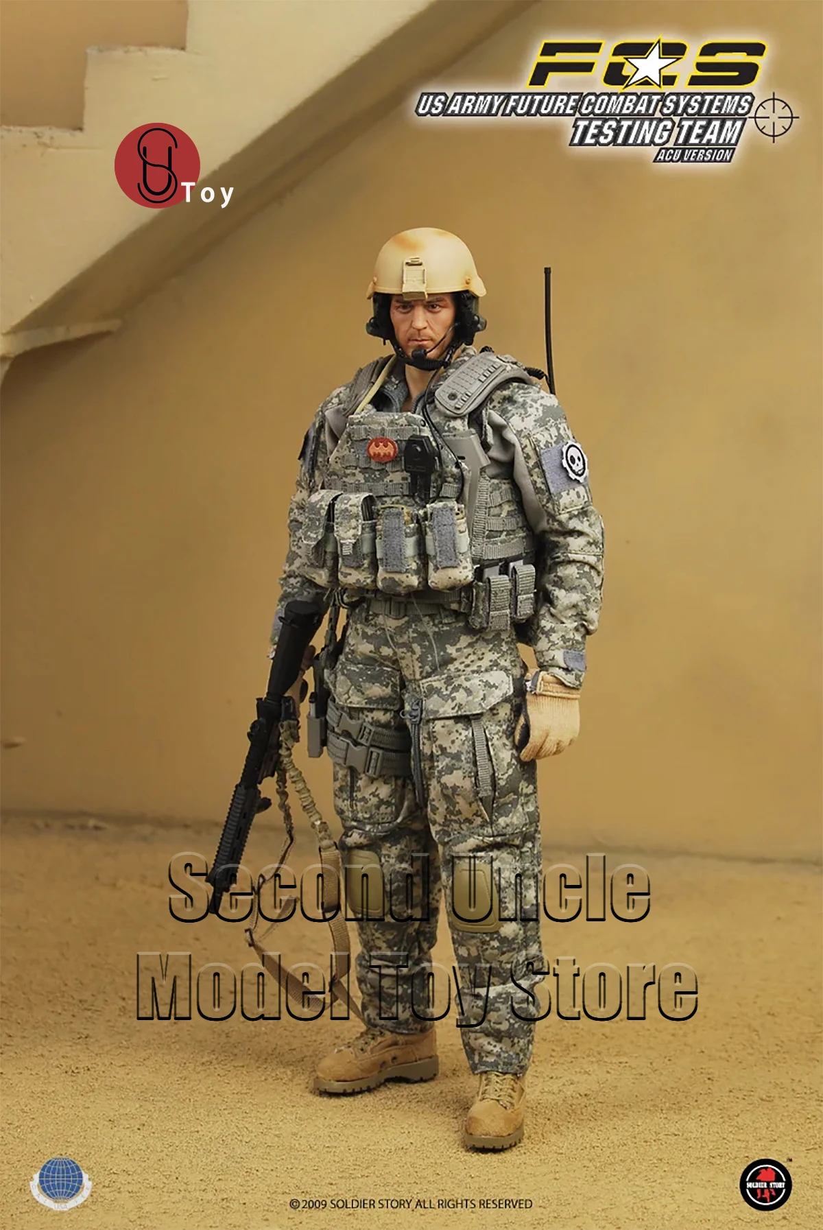

SoldierStory SS031 1/6 U S ARMY FCS 12'' Military Action Figure Full Set Collectible Model Toys Gift