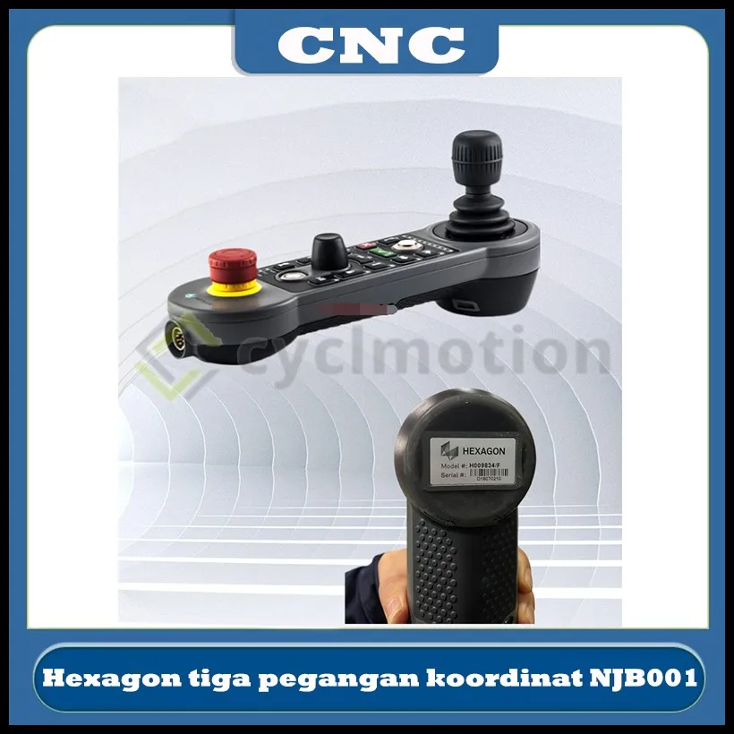 Cyclmotion CNC Hexagon tiga pegangan koordinat NJB001 kotak kontrol HEXAGON Sirui DEA kotak kontrol H009834/F