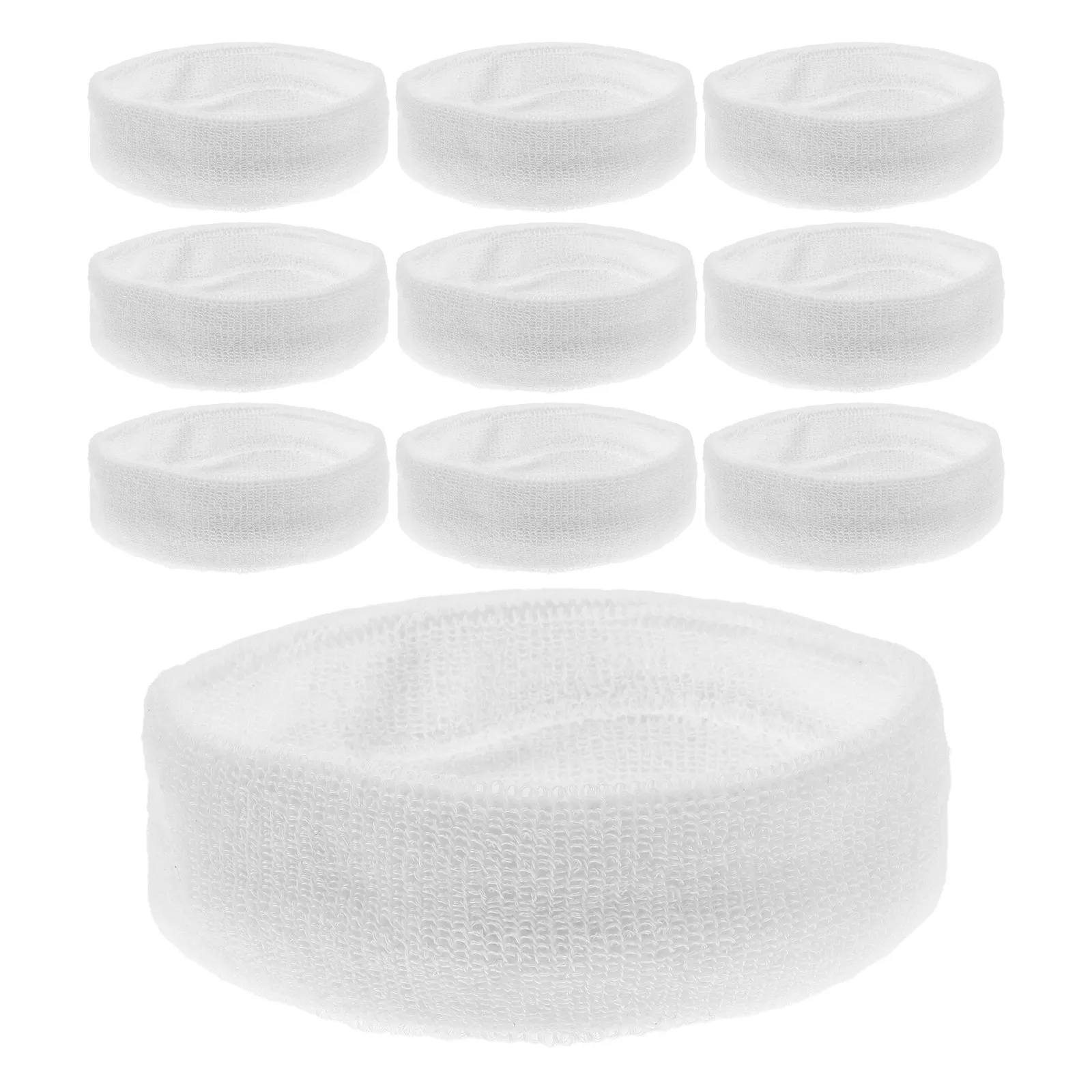 

10 шт. фитнес-повязок на голову: влагоотводящие, дышащие, нескользящие, для бега, йоги, тренировок, занятий спортом на открытом воздухе