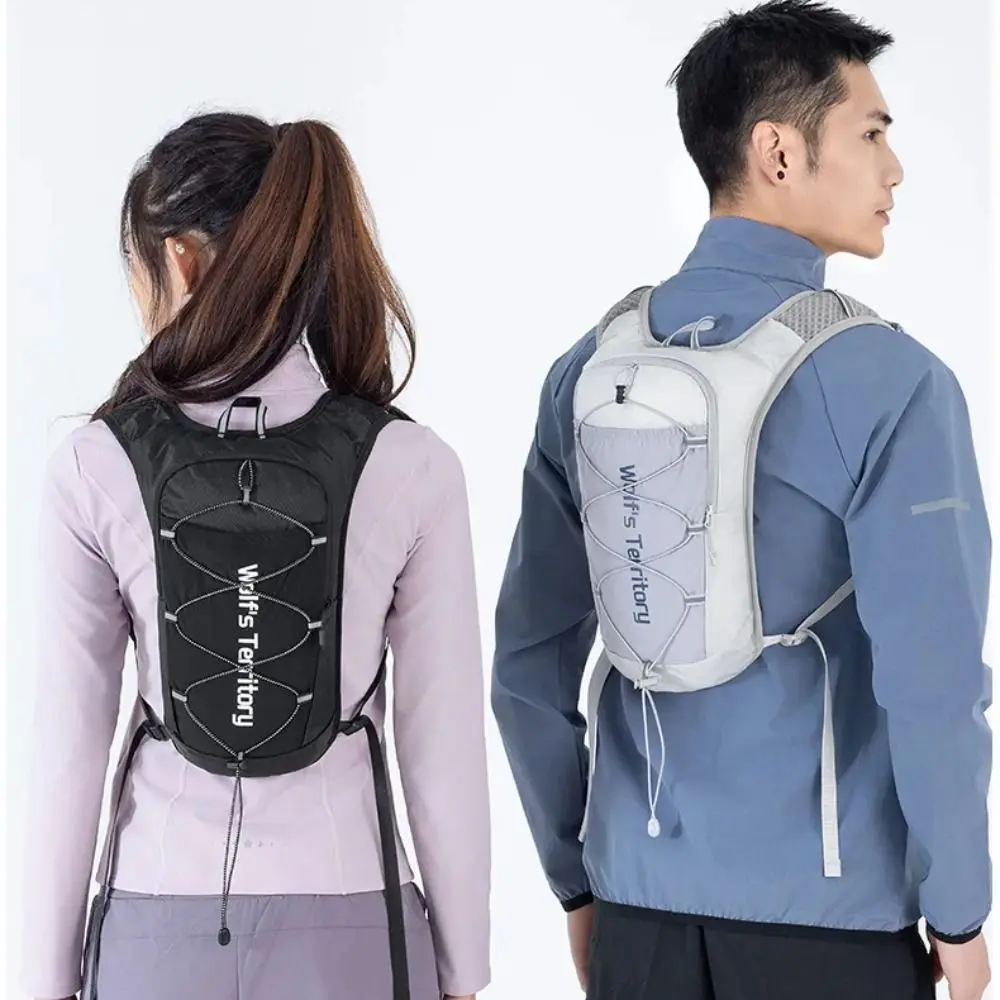 

Breathable Sports Marathon Backpack Waterproof Multiple Pockets Ourdoor hiking backpack Nylon Material Adjustable