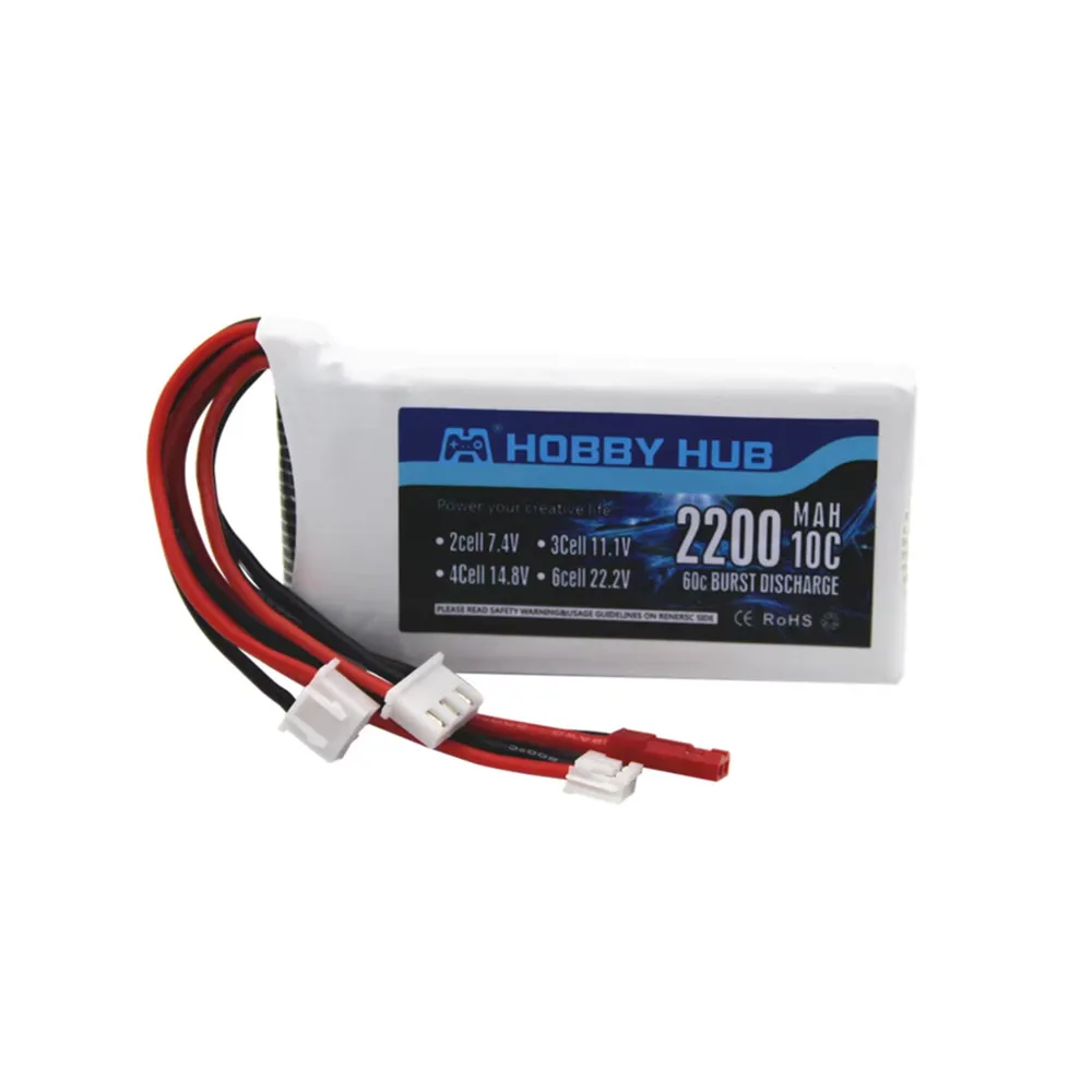 2S 7.4V 2200mah 10C Lipo Battery For FrSky Taranis Q X7 Transmitter For Radiolink RC3S RC4GS RC6GS DX6e DX6 Rc Spare Part