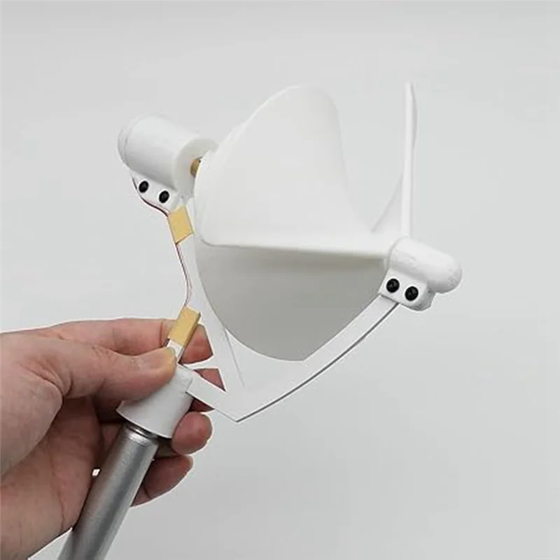 breeze-start-10w-led-ライトホワイトミニチュア風力タービン科学実験用、太陽風力発電機モデル