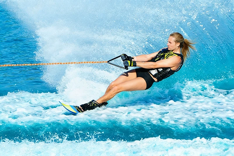 23 Meter 16-Strang Wasserskiseil, PE-Material, für Wakeboard und Jetski – Detail 4